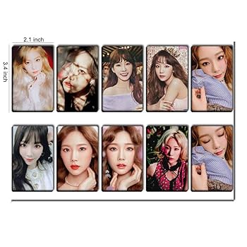 Kpop Taeyeon Solo SNSD Girls' Generation 30Pcs LOMO Card +
