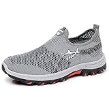 SWZEC Jarv Cooling Comfort Sneaker (Gray,11.5)