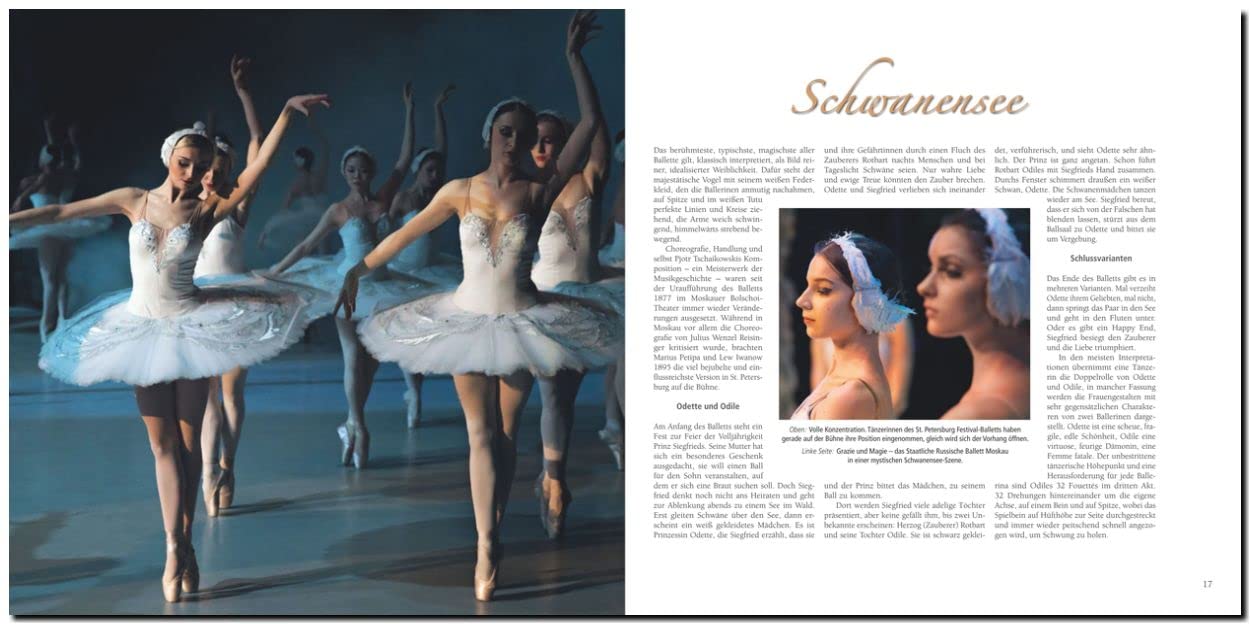 Ballett - Vom Zauber des klassischen Tanzes: Ein hochwertiger Fotoband mit über 180 Bildern auf 192 Seiten im quadratischen Großformat - STÜRTZ Verlag (Panorama)