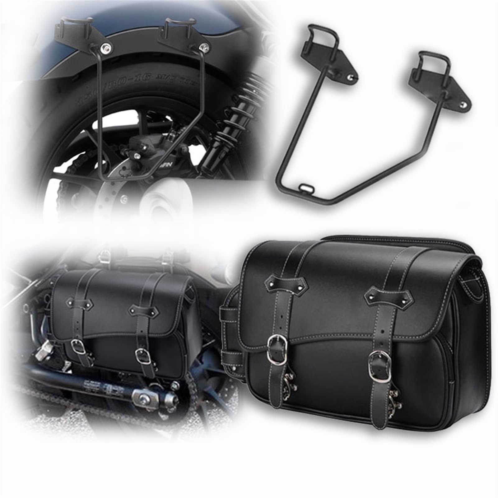 Sac de moto étanche cuir PU accessoire Honda Rebel 1100 2021 2022 250