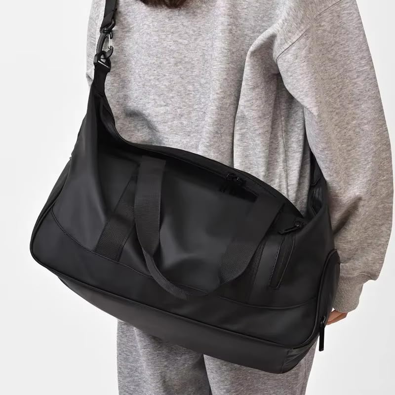 Duffel & Tote Bag for Volvo XC60 - Waterproof Gym Bag with Wet/Dry Compartments & Shoe Pocket - Travel Carry On Luggage, Trunk Organizer for Outdoor,Black3