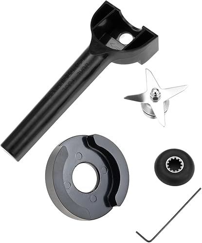 Mezclador de 4 cuchillos con tuerca de retención, enchufe de accionamiento, llave, kit de reparación de herramientas de extracción, pieza de