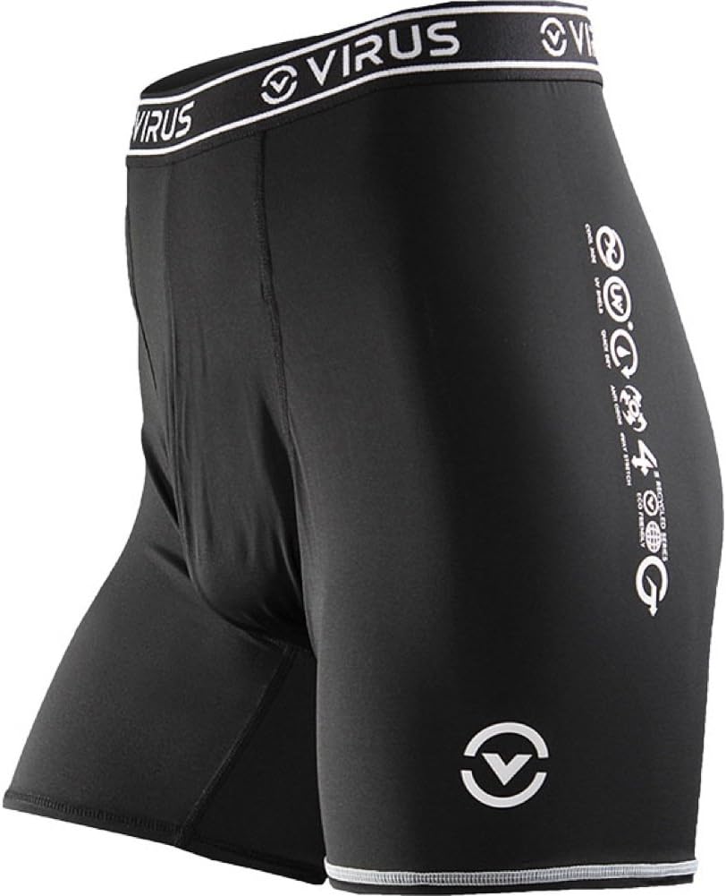 Virus Men's Stay Cool Performance Fitted Cool Jade Boxer Brief