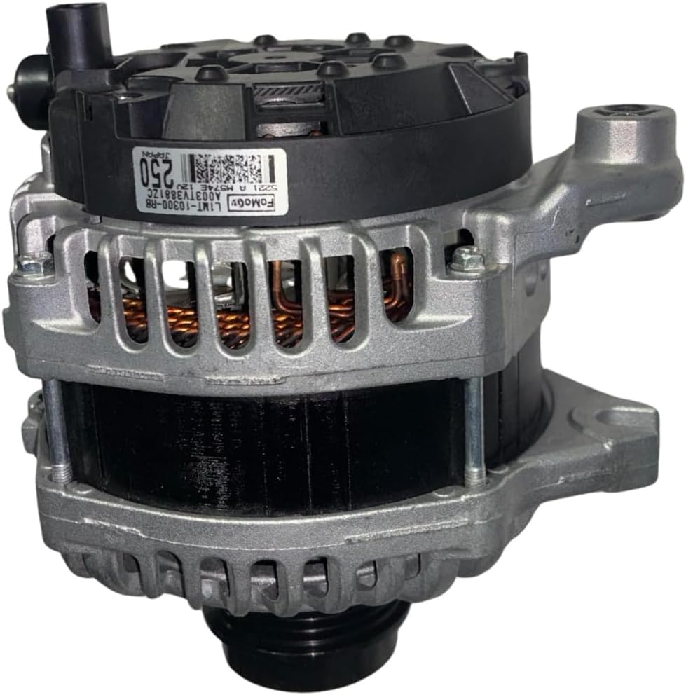 SB Parts New Alternator Compatible with Ford Transit-150 250 350 (3.5L) (2020 2021 2022 2023) Police Interceptor Utility (3.3L) 250 Amp