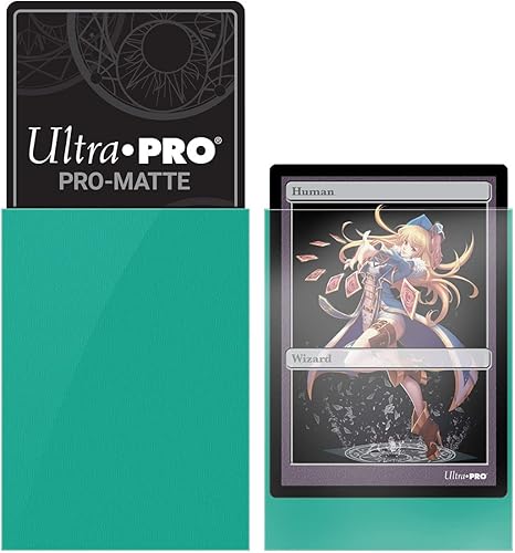 Vista 16 de Ultra Pro Pequeñas fundas protectoras de cubierta PRO-Matte para Yu-Gi-Oh y Cardfight Vanguard - Rojo (60 ct.)