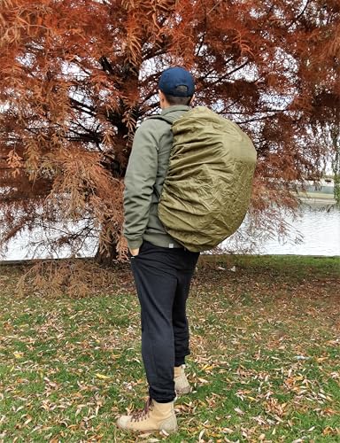 Funda impermeable para mochila MIL-TEC color Coyote miniatura 3