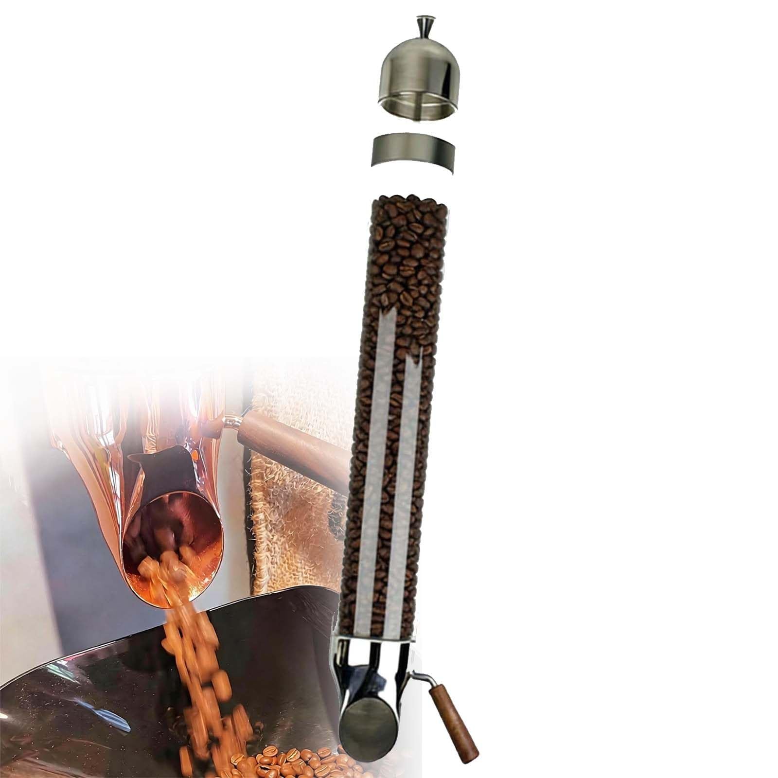 Wandmontierter Müsli-Spender Aufbewahrungsbehälter Silver-100cm
