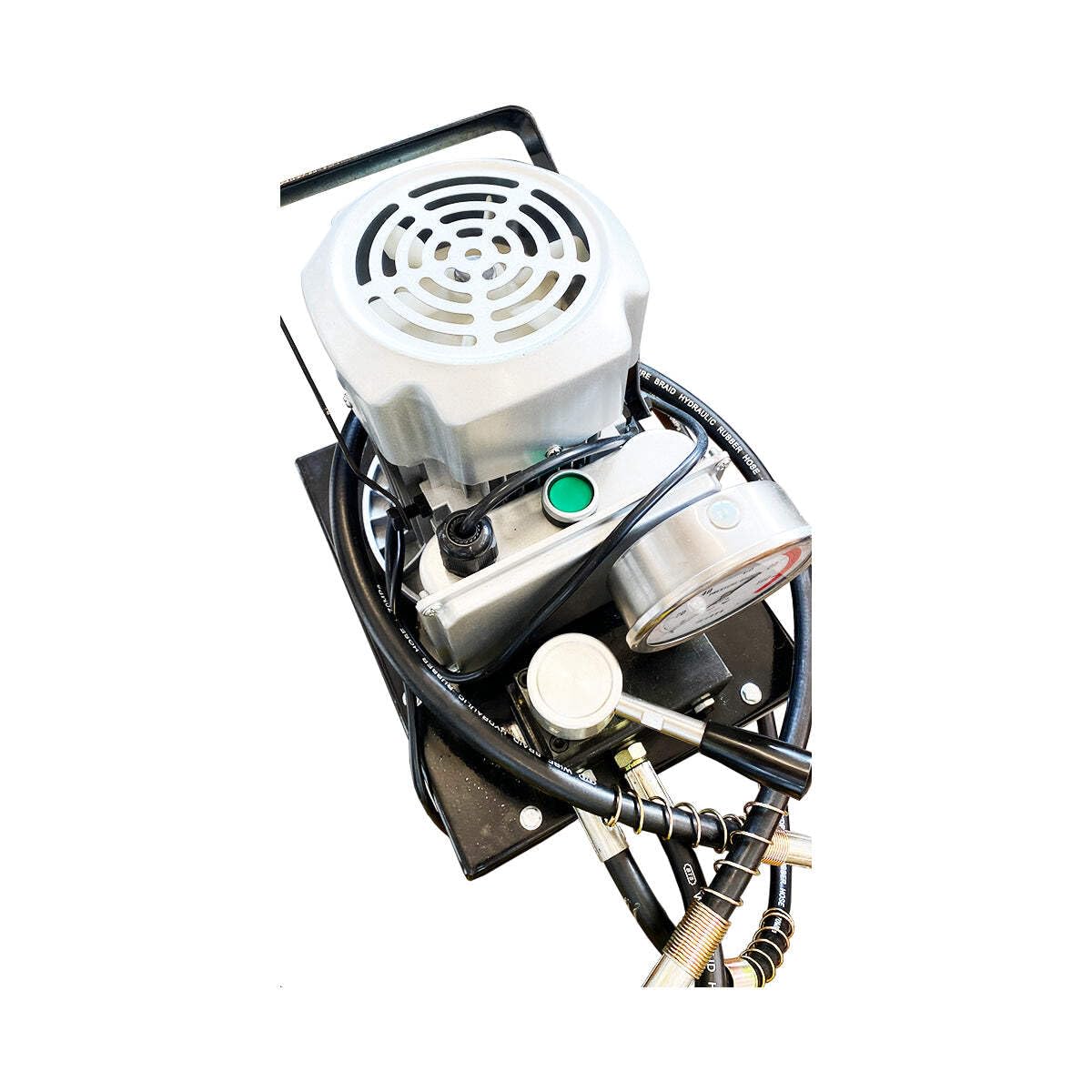 Pompa idraulica a doppia azione con valvola manuale (0,75 kW/220 V-8L) (B-630B-220-1HP-8L)