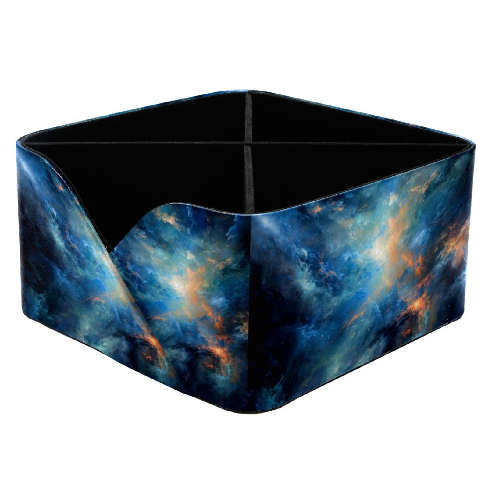 Boîte de rangement rectangulaire pour organiser les essentiels du bureau