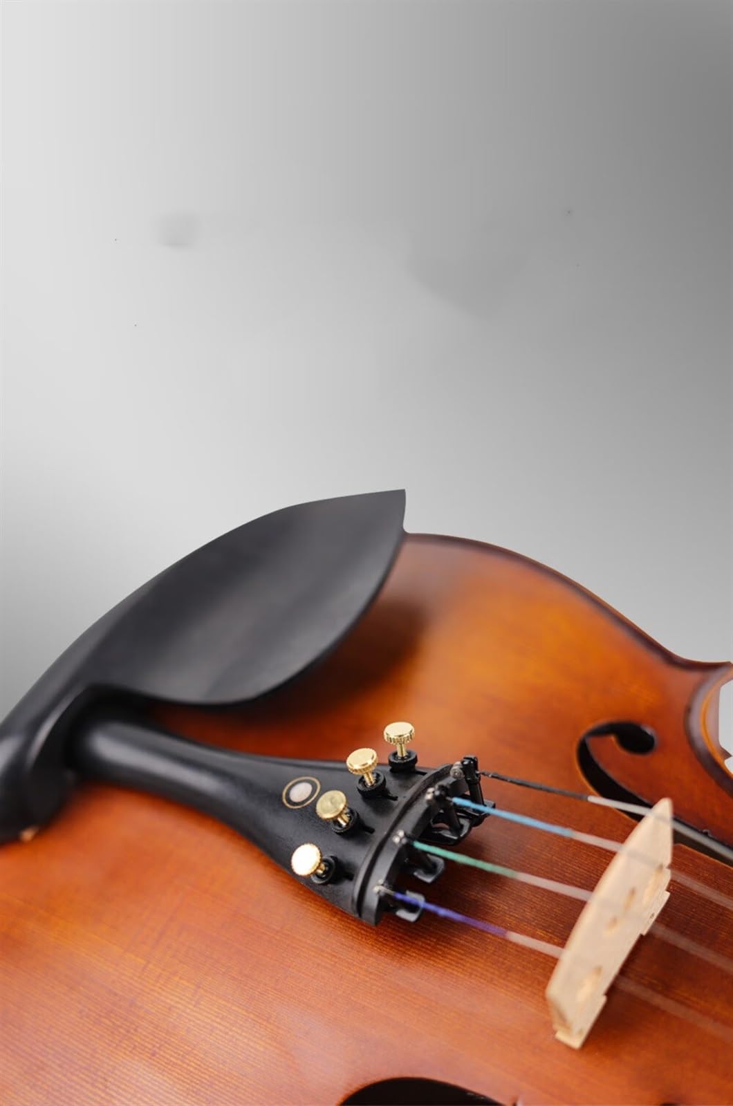 Parti di ricambio per violino Accordatore Di Precisione Per Violino Set Di Quattro Pezzi In Oro Nero Accordatura Speciale 1/4 1/2 3/4 4/4(1/4)