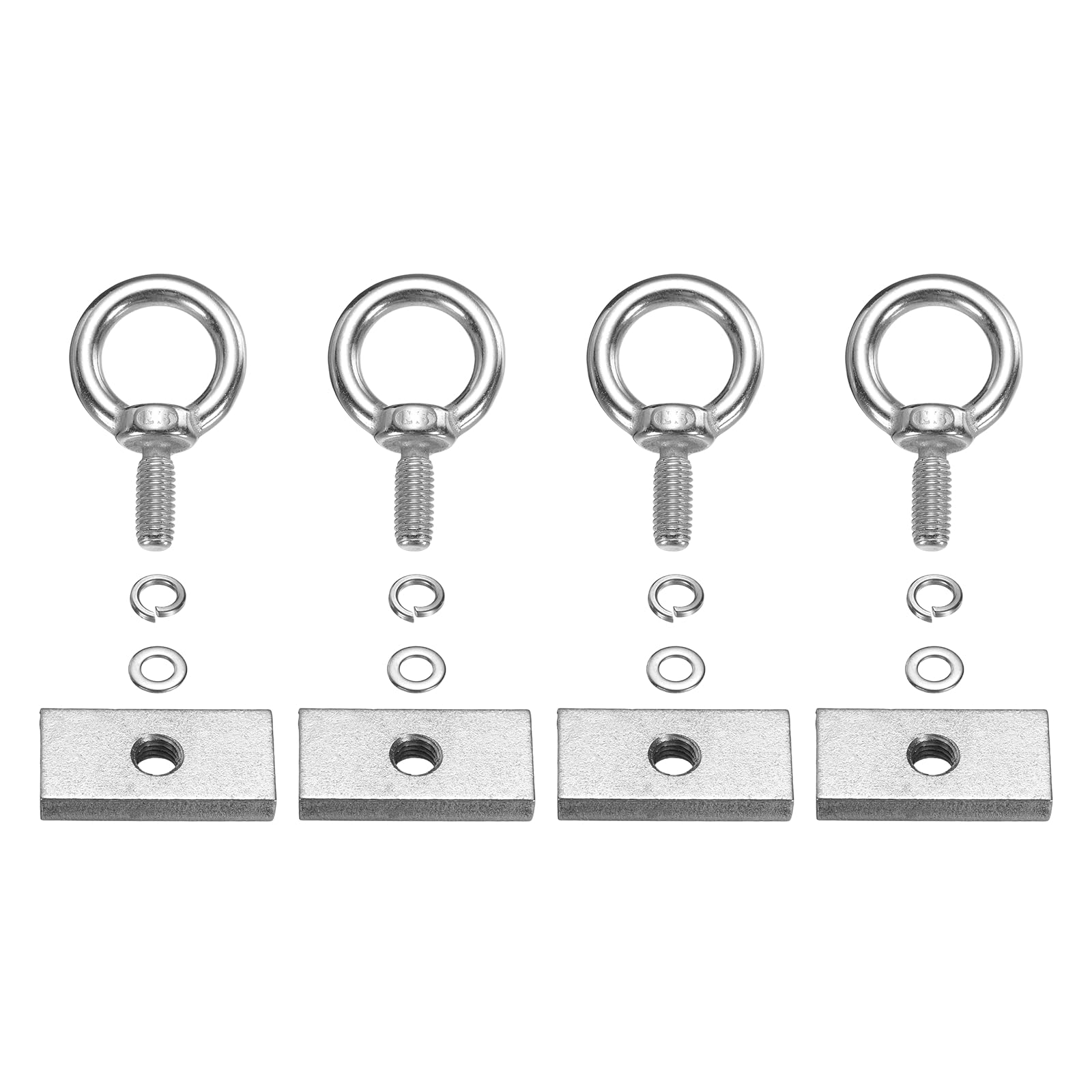 PATIKIL M6 x 16mm Eye Bolt Set