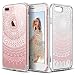 iPhone 7 Plus Case, ESR iPhone 7 Plus Hybrid Protective Case with Soft TPU Bumper +Hard Back Cover [Scratch Resistant] Cover Case for iPhone 7 Plus 5.5 inches(Pink Manjusaka)