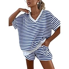 Short-sleeve Blue Sets