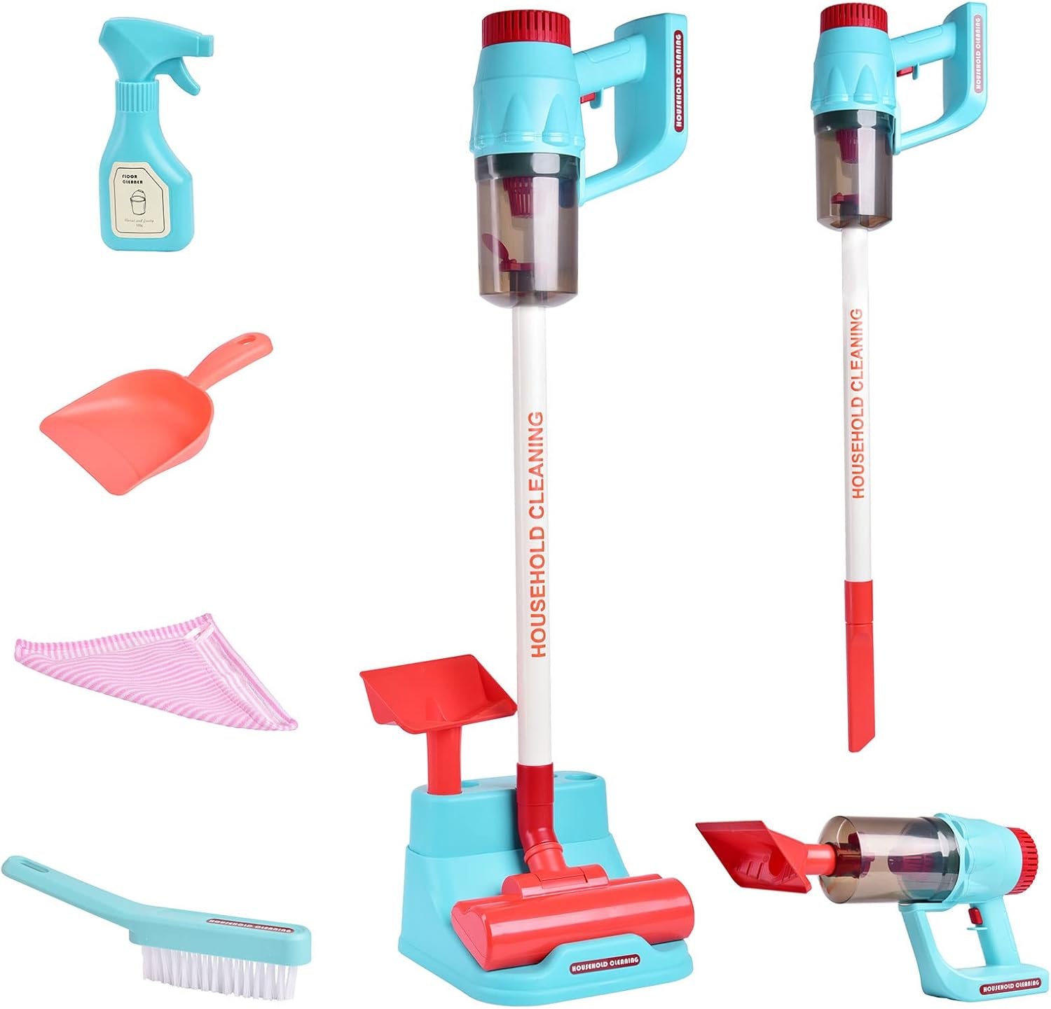 Kids Vacuum Cleaner Toy Set, Toy Vacuum Cleaner for Toddler
