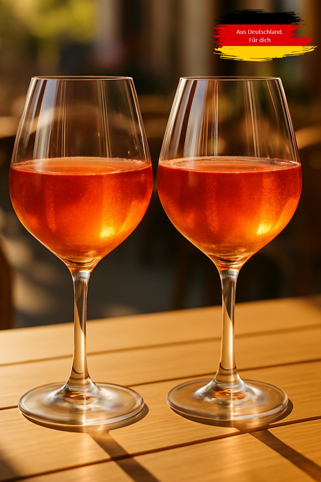 Verres à vin pour le camping et fêtes de jardin, lot de 2 pièces réutilisables
