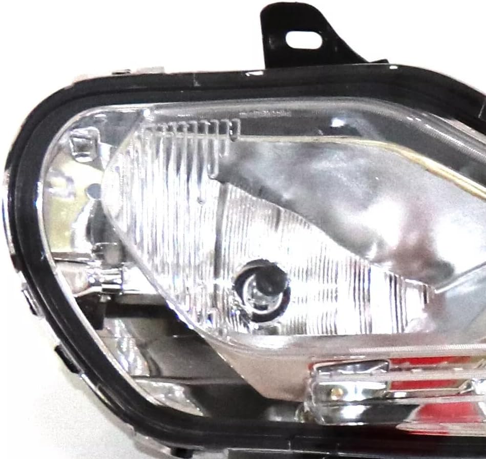 Halogen Fog Light Lamp Assembly Fits for 2013 2014 2015 2016 Ford Escape (Driver+Passenger Side Fog Light)
