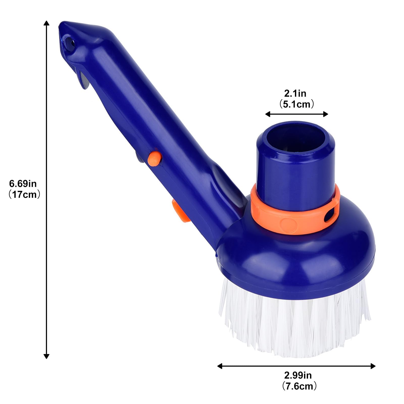 Tête D'aspirateur De Piscine Robuste, Brosses De Nettoyage De Piscine Etang A Poissons 99295805
