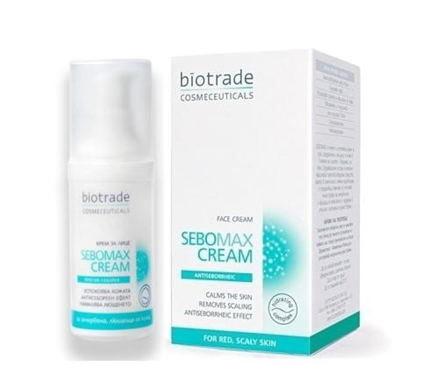 SEBOMAX Cream, Cream against seborrhea, 30 ml.