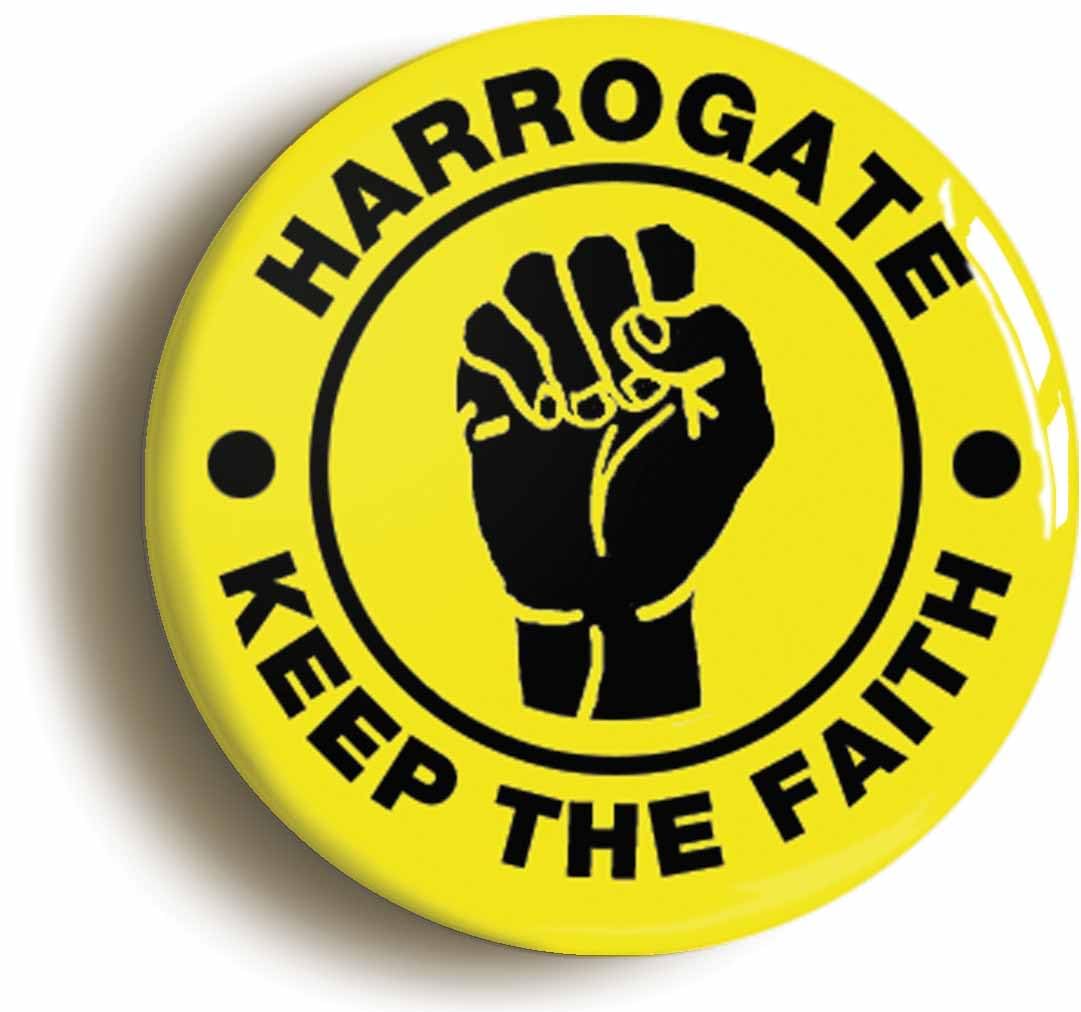 Harrogate Keep The Faith Northern Soul Fridge Magnet (Circular 2inch / 50mm Diameter)