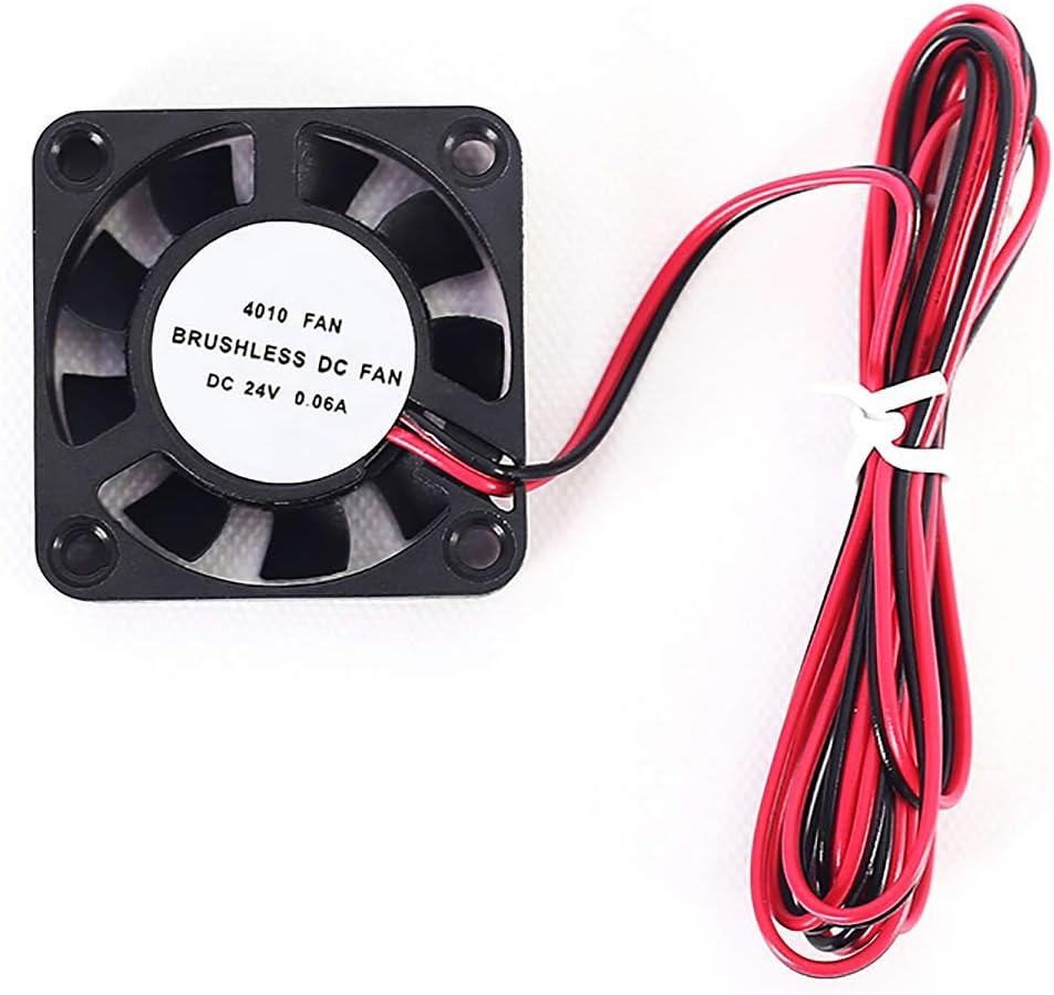 T&F4010 40X40X10mm Brushless Cooling Fan Cooler 0.06A 12V /24V DC 2 Pin New