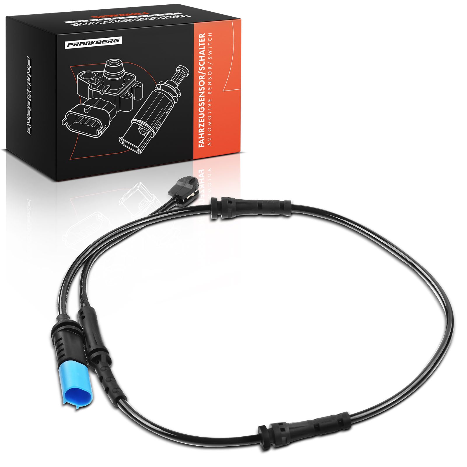 Frankberg Indicatore di usura Usura delle pastiglie dei freni 2-Poli Compatibile con X3 F97 G01 G08 X4 F98 G02 X3 F97 G01 X3 Van G01 Replace# 34356870350