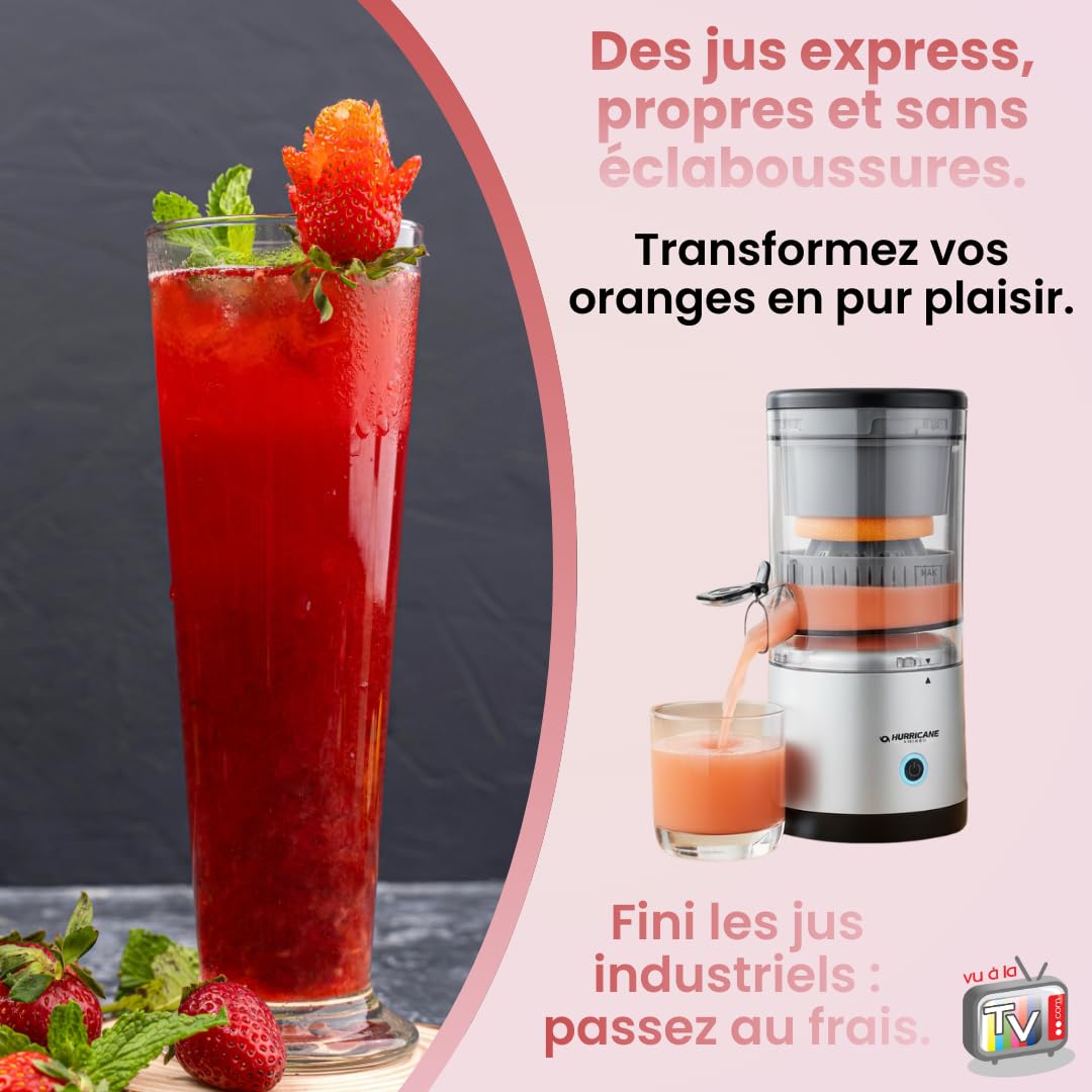 VENTEO - Extracteur de Jus Polyvalent | Blender Mixeur Performant pour Préparation Fruitière | Extraction pour Usage Domestique | Solution Dédiée aux Jus Frais et Préparations Nutritionnelles.