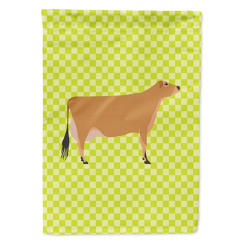 Jersey Cow Green Flag Caroline's Treasures BB7655CHF grand drapeau de jardin multicolore