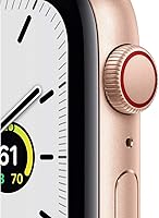 Vista 2 de Apple Watch Series SE 44mm Gold Aluminum (GPS+Cellular) - MYEP2LL/A (Renewed)