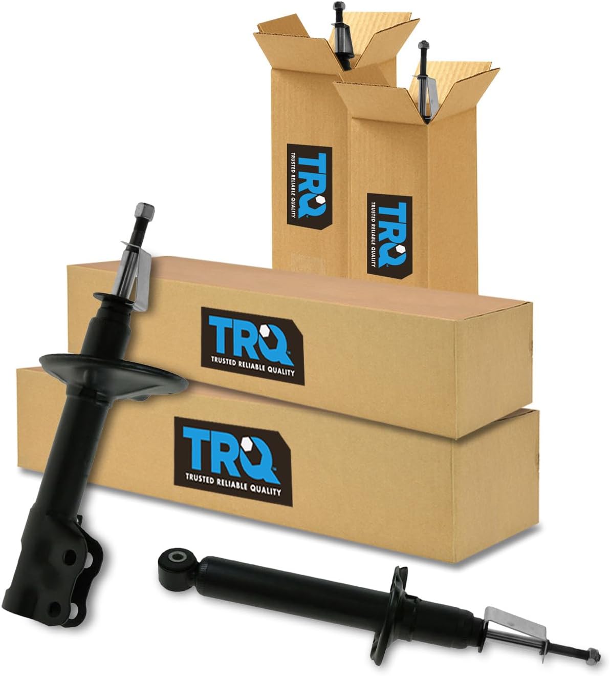 TRQ Shock & Strut Kit Shock Absorber Strut Assembly Compatible with 1995-1998 Toyota Paseo Tercel