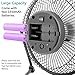 OPOLAR Battery Powered Rechargeable Desk Fan with 6700mAh, Battery Operated USB Fan with Long Working Time, Whisper Quiet, Personal Cooling Fan for Camping & Home & Office & Hurricane, 9 INCH