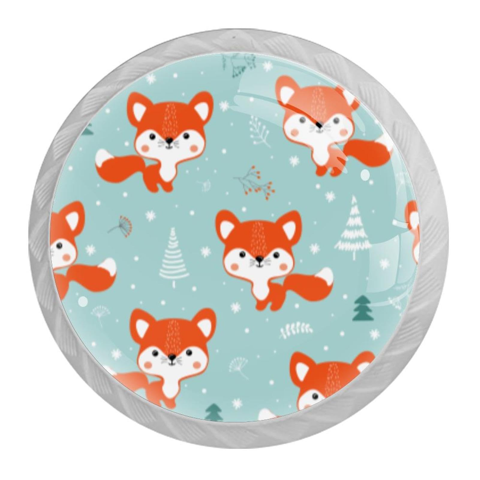 Tqmspg Multi Cute Christmas Fox