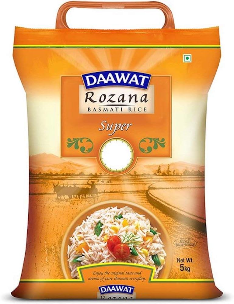 Daawat Rozana Super Basmati Rice, 5kg