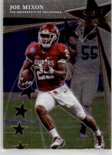 2022 Panini Select Draft Picks Stars Football #9 Joe Mixon Oklahoma Sooners Officially Collegiate NCAA Licensed Trading Card (Stock Photo shown,