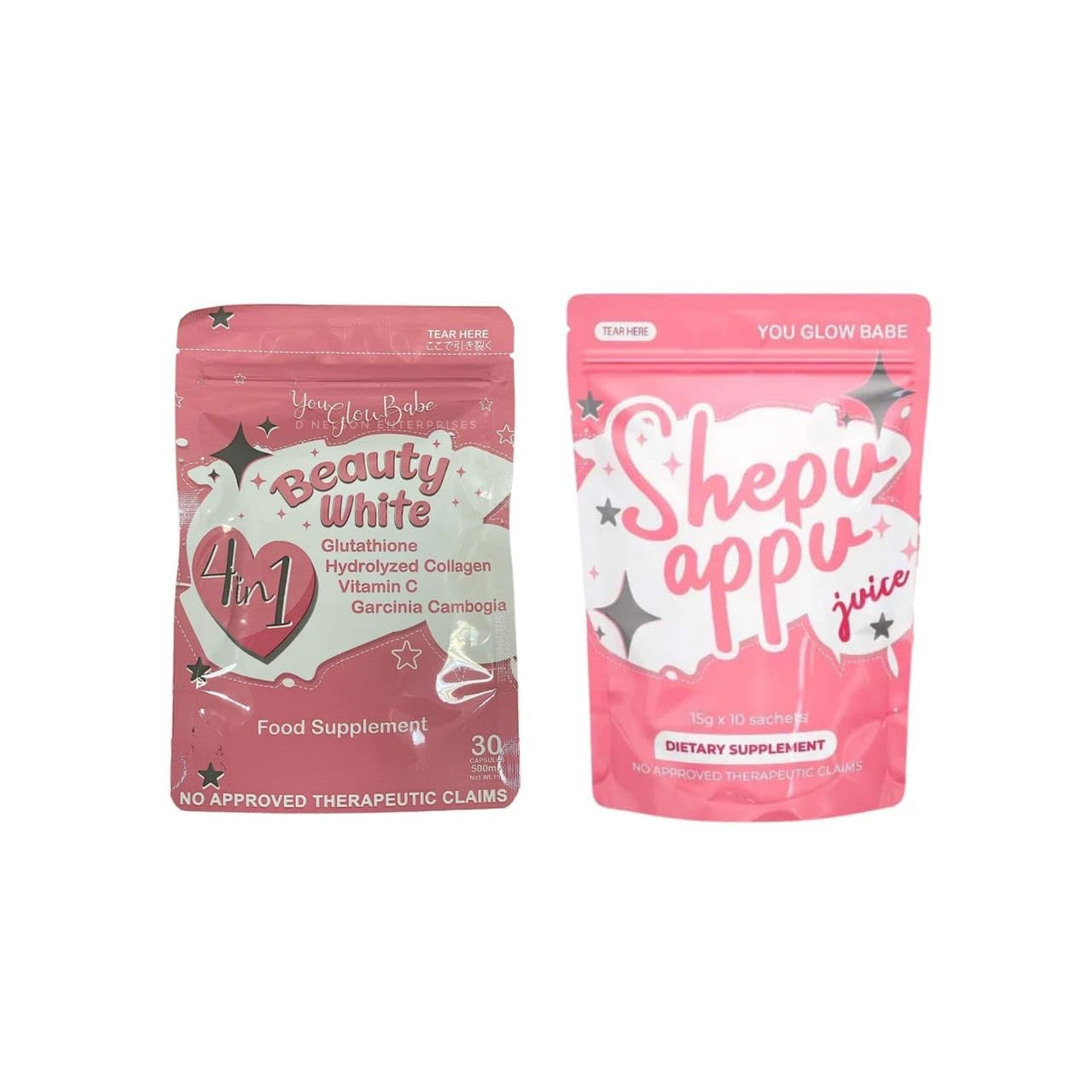 You Glow Babe Beauty White & You Glow Babe Shepu Appu (2 Pcs Combo