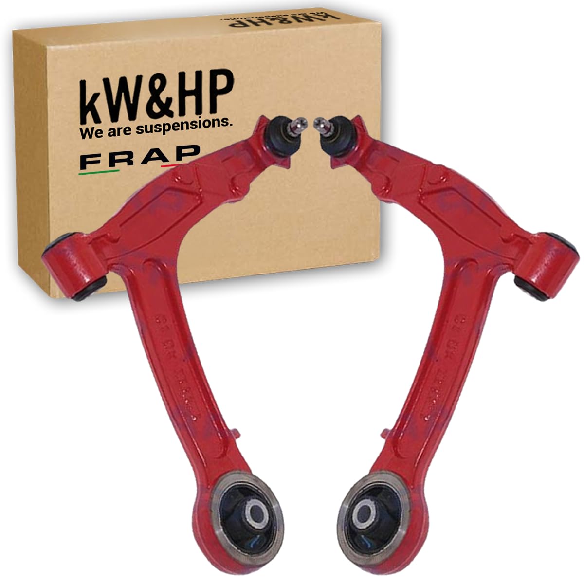 KIT 4 PEZZI BRACCI BRACCETTI OSCILLANTI RINFORZATI E BIELLETTE BARRA STABALIZZATRICE COMPATIBILE CON FIAT PANDA (169) DAL 2003 AL 2012