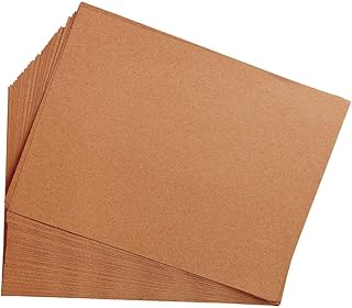 Construction Paper, Light Brown, 12 inches x 18 inches, 50 sheets, heavyweight construction paper, crafts, art, kids art, ...