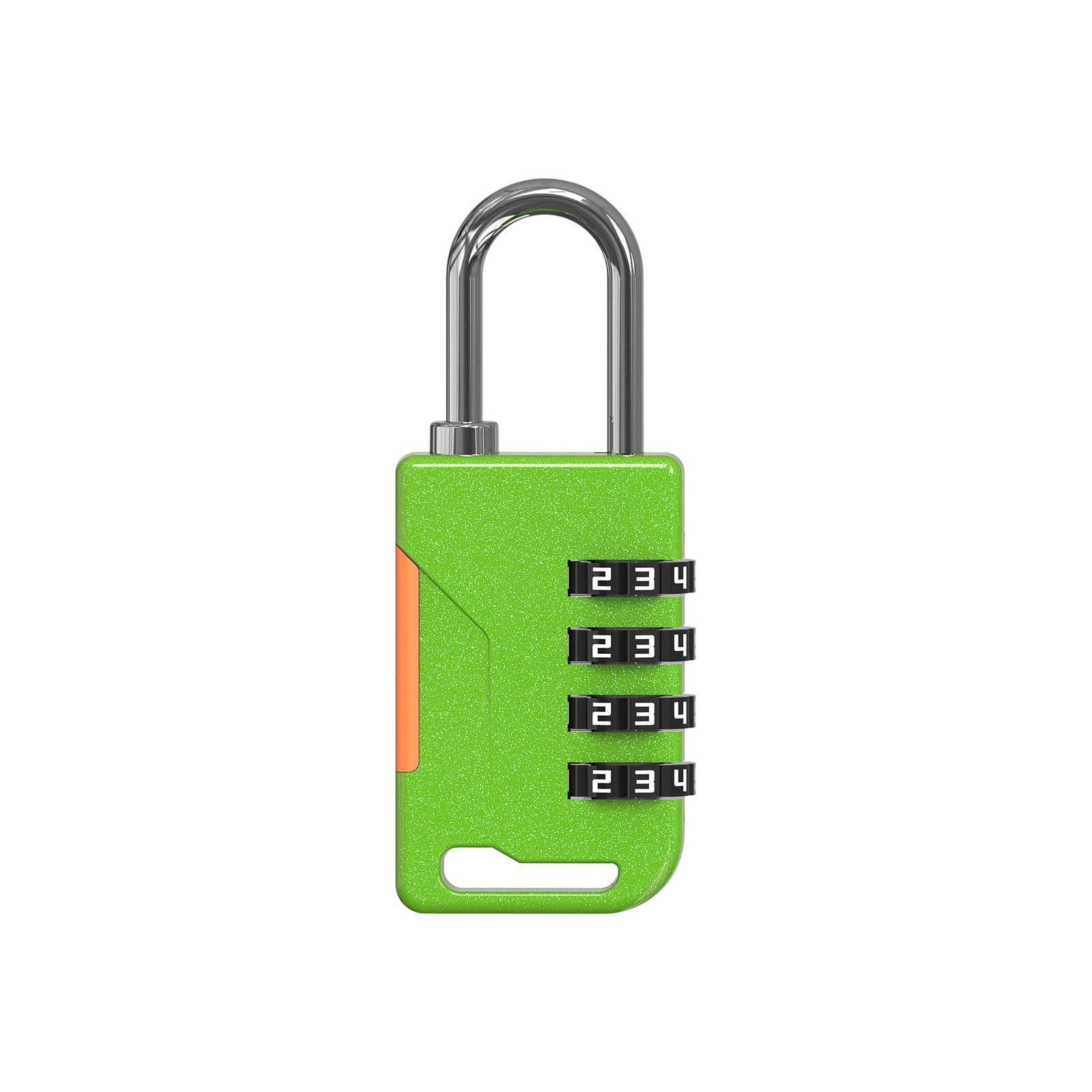 Shurhome Green Luggage Padlocks 4 Digit Password Portable Suitcases Security Locks Keyless Unlocks Antitheft Padlock Easy To Use For School Lockers