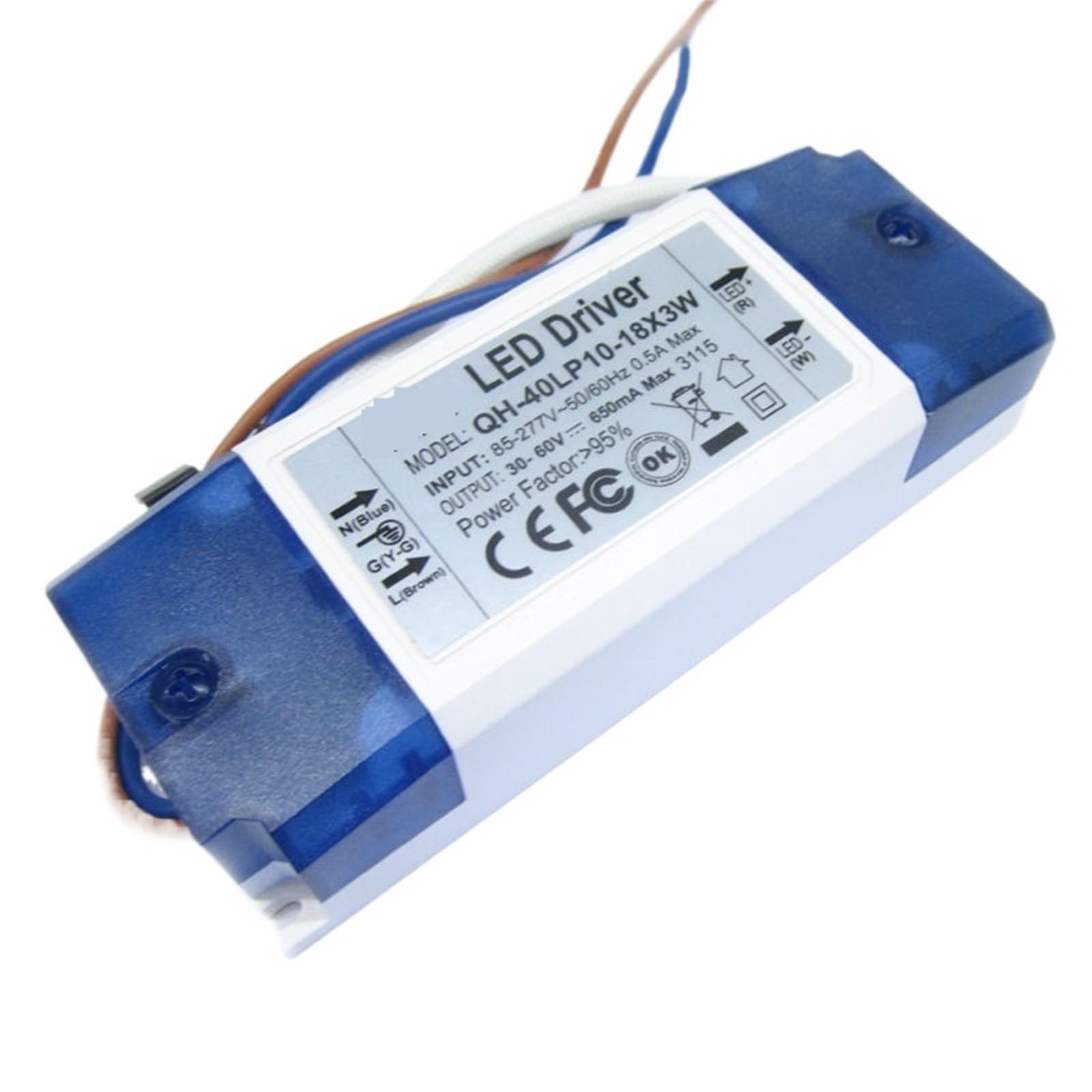 Transformateur LED DC 30-60V pour réparer un panneau lumineux en panne