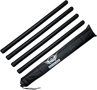 Martial Arts Armory Foam Padded Escrima Sticks for Safe Practice Training with Carry Bag Case - 4 Pack