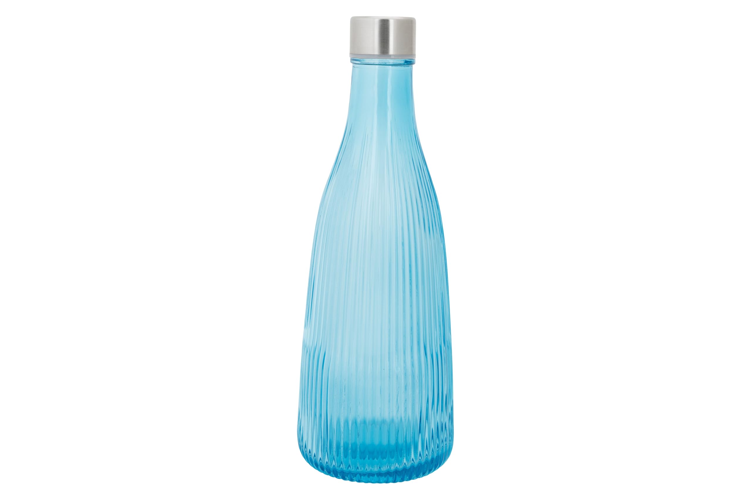 Cosy & Trendy Atla Glass Bottle, Azure Blue, 1L