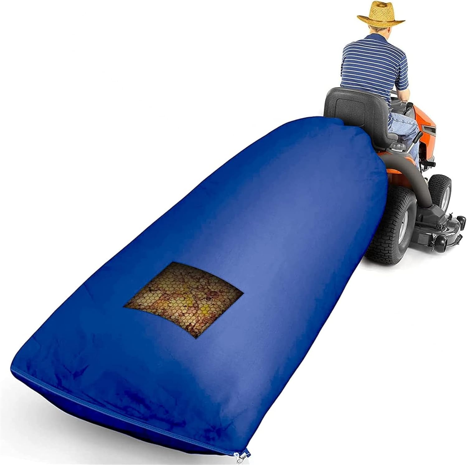 ANADOM Upgraded Lawn Tractor Leaf Collection Bags, Wearable Large Capacity Leaf Bags