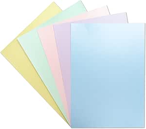 Carta Centura Perlata Crafters Companion - 40 Fogli A4 310g/m², Multicolore Per Biglietti E Scrapbooking - Foto 4