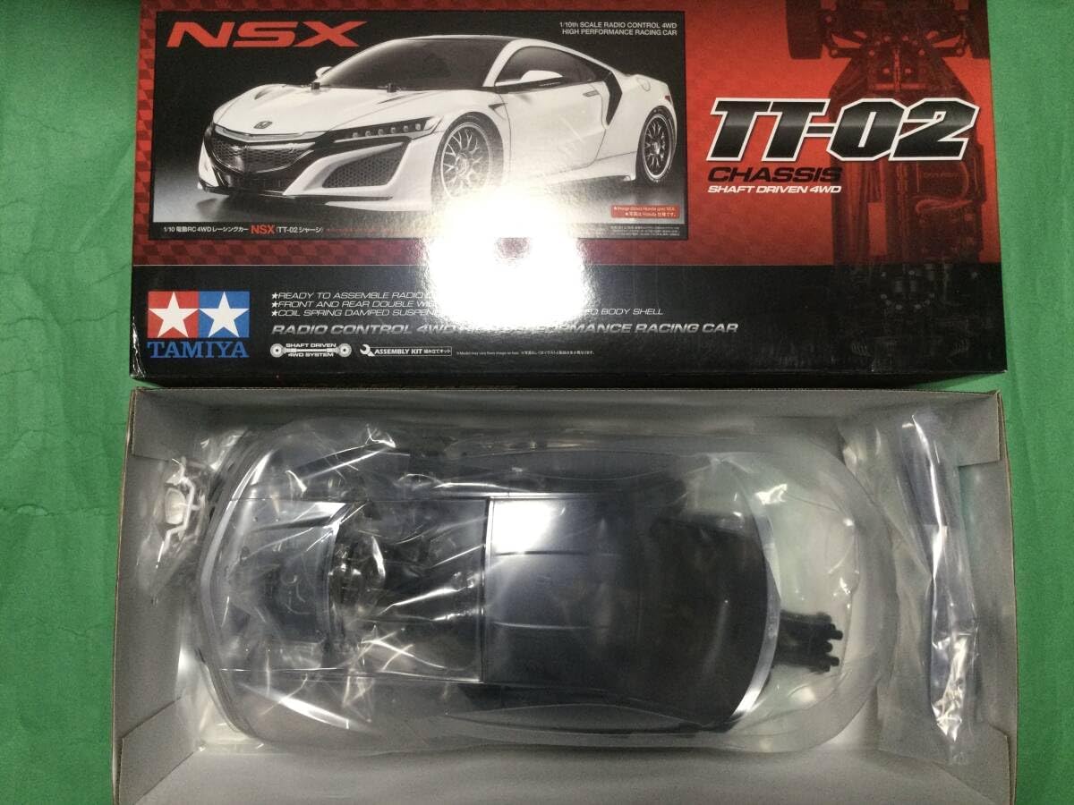 タミヤ TT02 1/10RC NSX ひでお☆タミヤ ラジコン 1/10RC NSX （TT-02