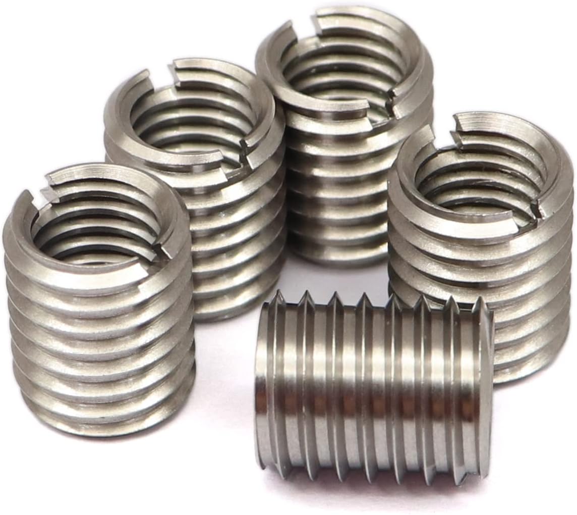FZJDSD 5 Pcs Thread Adapters Sleeve Reducing Nut for M10 10MM Male to M8 8MM Female - REDUCERS Female Screw Sleeve Conversion Nut