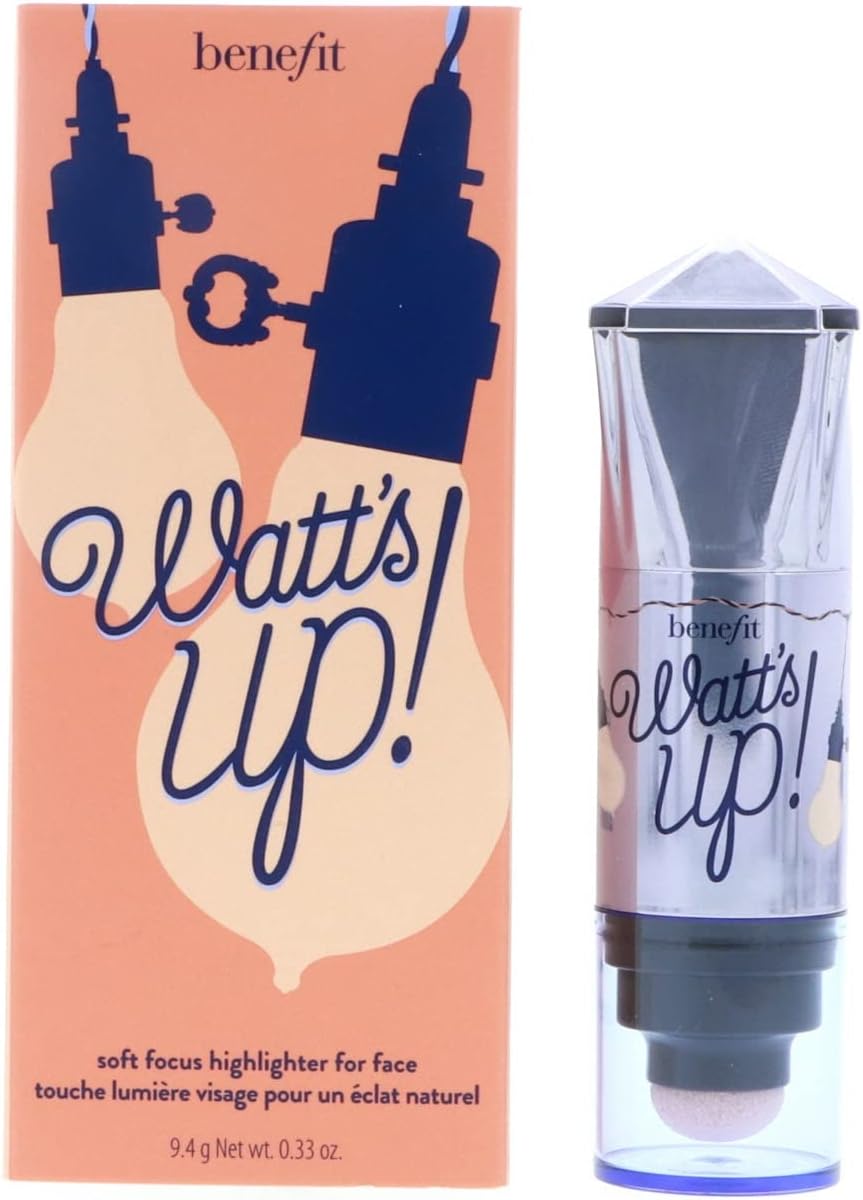 Benefit Watt's Up Soft Focus Highlighter for Face, 0.33 Ounce