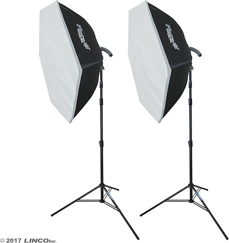 Miniatura 9 de LINCO Lincostore Flora LED 1860 * 2 luces de fotografía súper brillantes para fotografía, película y estudio de video iluminación AM161- Cena