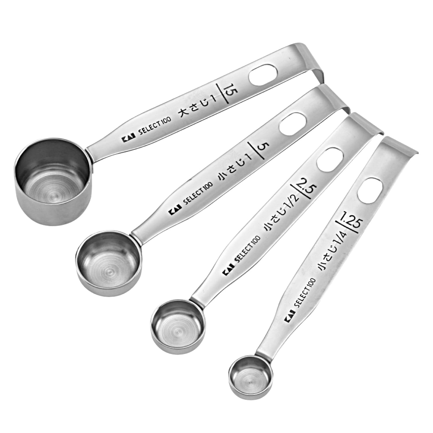 Amazon｜貝印 KAI 計量スプーン SELECT100 DH3006｜計量スプーン