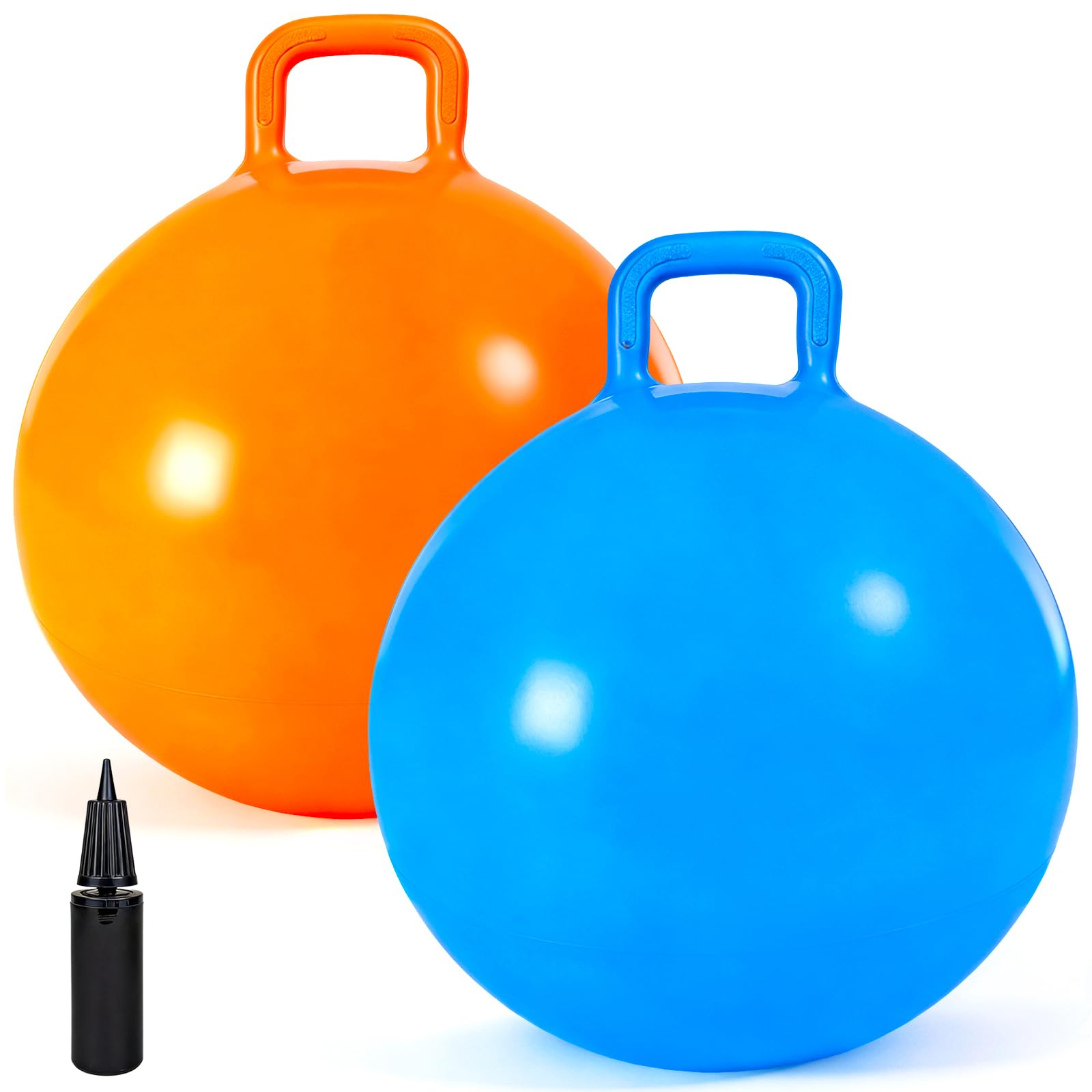 Space Hopper, 22 Inches Hopper Ball for Kids Age 3-12,Jumping Ball with Handle