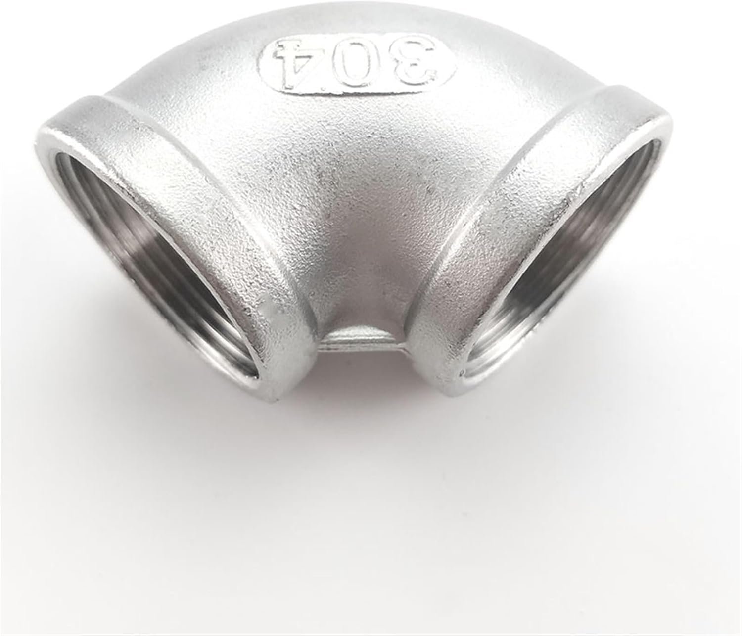 1/8" 1/4" 3/8" 1/2" 3/4" 1" Elbow 90 Degree Angled Stainless Steel 304 Female* Female Threaded Pipe Fittings Adapt Two Pipes(1-1/2")