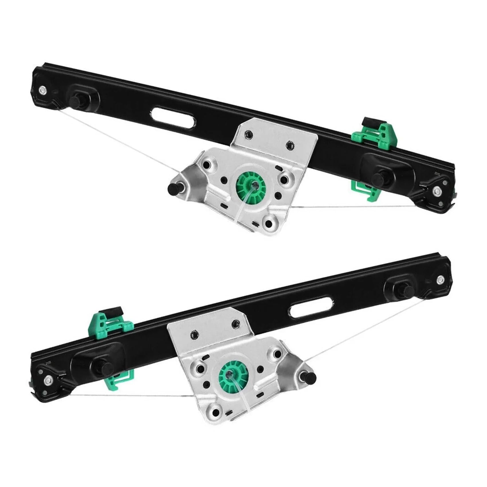 MAMEFVBB Window Regulator Slider Clips for BMW E90 E91 323i 325i 328i 330i 335i for M3 51357140590 51357140589 Rear Power Window Regulator Without Motor(1 Pair)